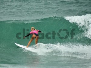 Rachel Presti au Caraïbos Lacanau Pro 2019 | Surf | 1/4 - Clicactof