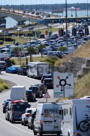 L’accès à l’île de Ré était compliqué le 11 et 12 juillet 2020 | 4/9 - Clicactof