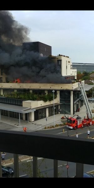 Incendie à l’hôtel OKKO a Rueil | 1/4 - Clicactof