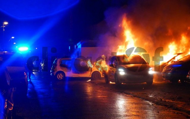 16/11/21: Incendie de voitures à Sartrouville