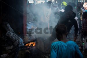 Haïti : Incendie à Marché 2000 | 4/11 - Clicactof