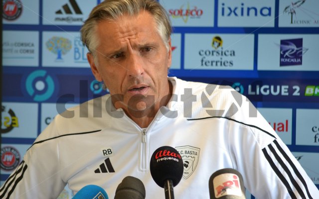 Conférence de presse Bastia/Guingamp