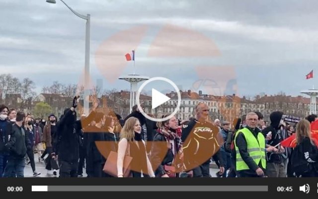 Vidéo | Lyon : Au coeur de la manif